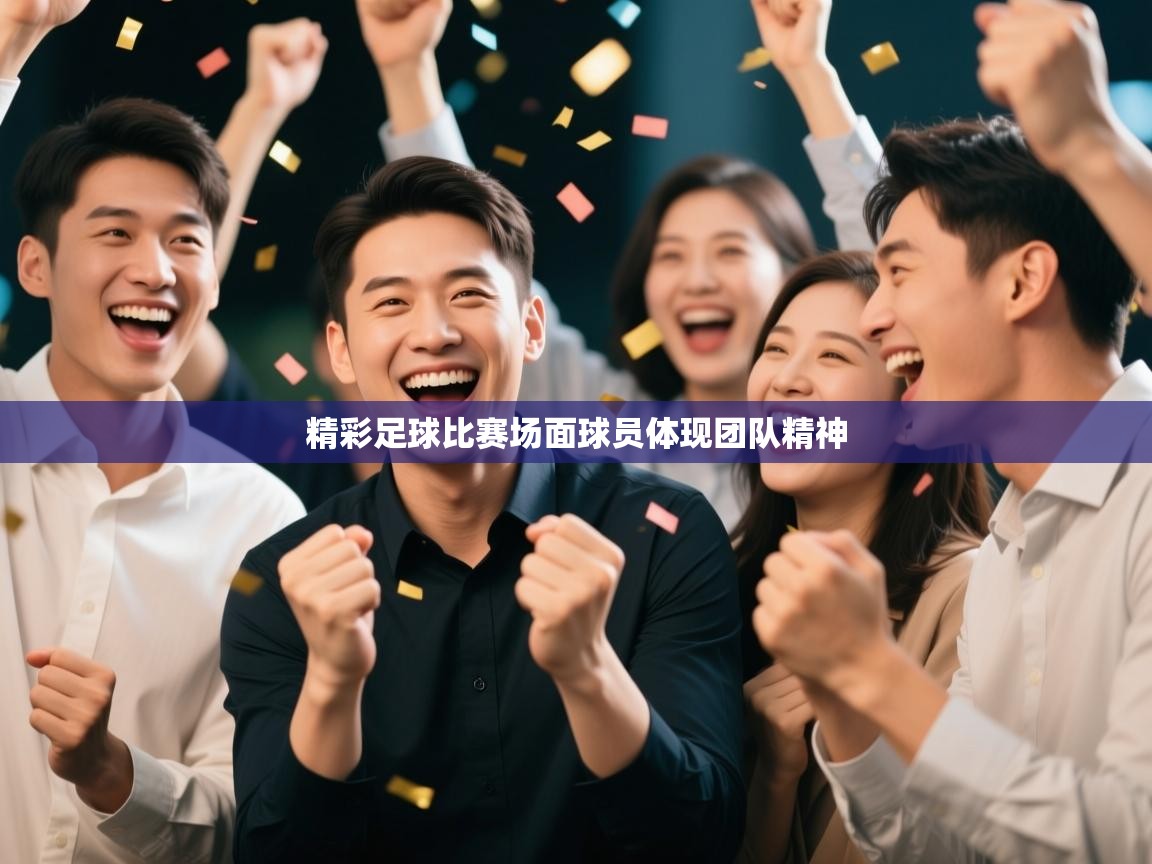 精彩足球比赛场面球员体现团队精神  第1张