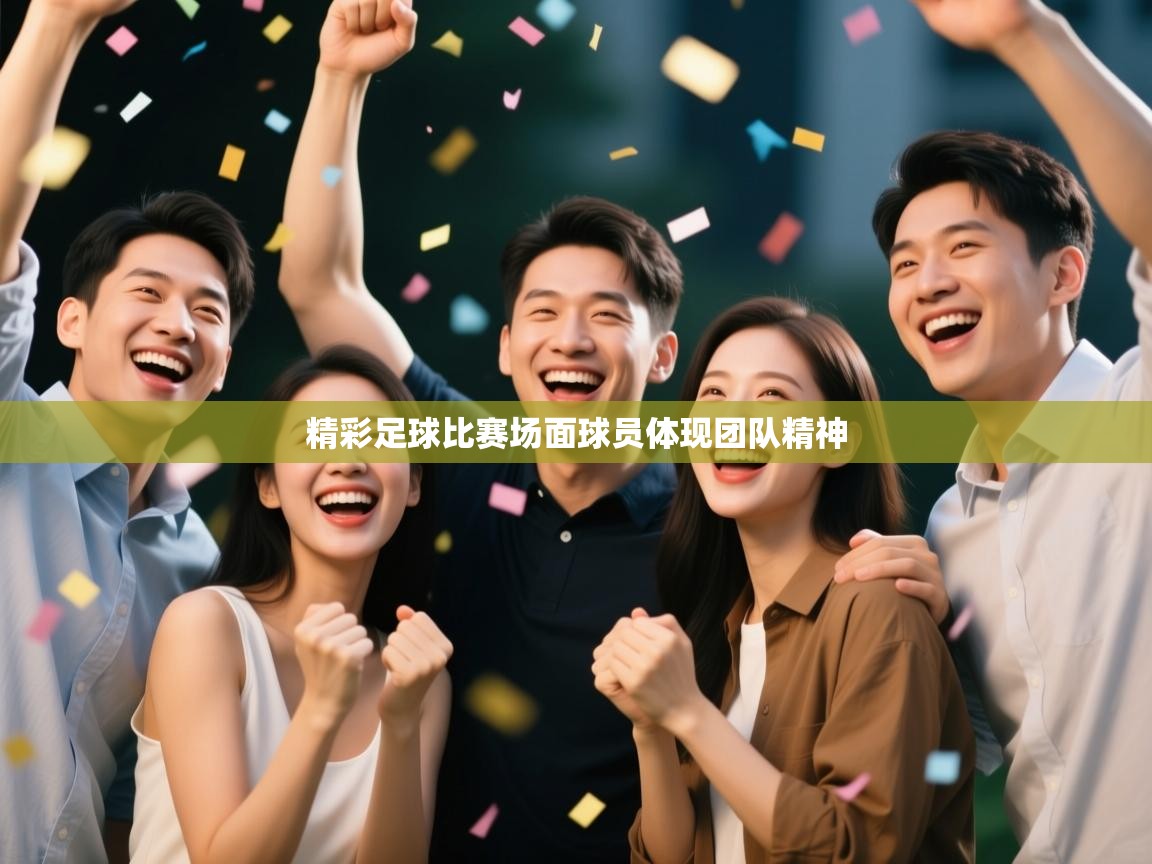 精彩足球比赛场面球员体现团队精神  第2张