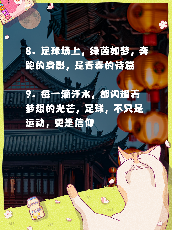 渴望胜利的心情，燃烧着每个足球爱好者的热情